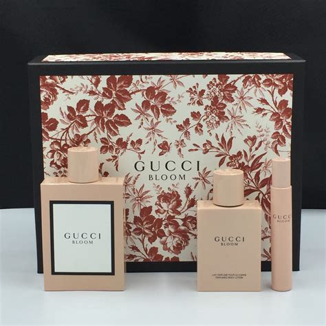 gucci bloom perfume and lotion set|Gucci Bloom 100ml gift set.